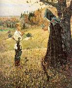 Nesterov, Mikhail The Vision to the Boy Bartholomew china oil painting reproduction